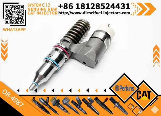 Common Rail Fuel Injector 350-7555 20R-0056 for Caterpillar C10 C12 Excavator 345B CPT372 350-7555 350 7555 20R0056 OR-4987