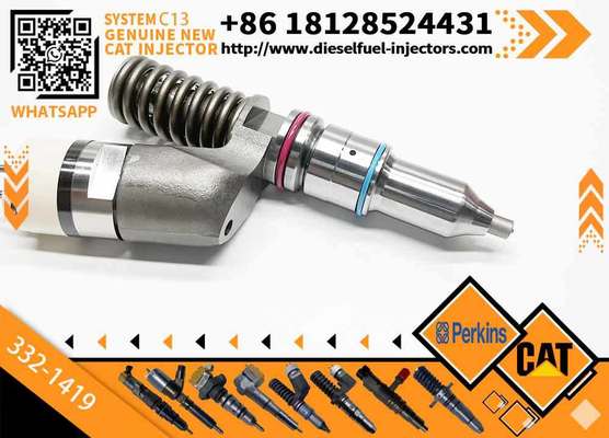 Used Excavator Injector for C13 Engine Parts Diesel Nozzle Assembly 3321419 332-1419 6 Months Warranty
