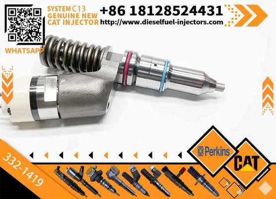 Used Excavator Injector for C13 Engine Parts Diesel Nozzle Assembly 3321419 332-1419 6 Months Warranty