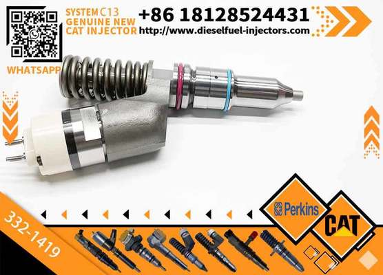 Used Excavator Injector for C13 Engine Parts Diesel Nozzle Assembly 3321419 332-1419 6 Months Warranty