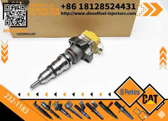 Common Rail Fuel Injector Excavator Parts Engine 3408 3412 Fule Injetor 232-1173 232-1183 232-1168 174-7528 174-7526 for CAT