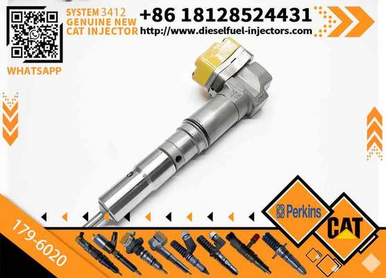 Diesel Injection System Parts 179-6020 diesel Fuel Injector 1796020 for Cater Pillar 3412E Engine