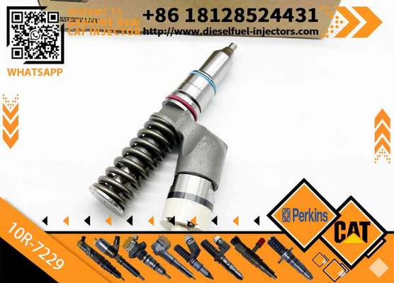 1PCS Common Rail Fuel Injector 272-0630 10R-7229 Compatible For Caterpillar CAT C15 C18 Diesel Engine