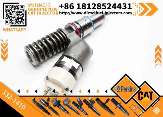 Used Excavator Injector for C13 Engine Parts Diesel Nozzle Assembly 3321419 332-1419 6 Months Warranty